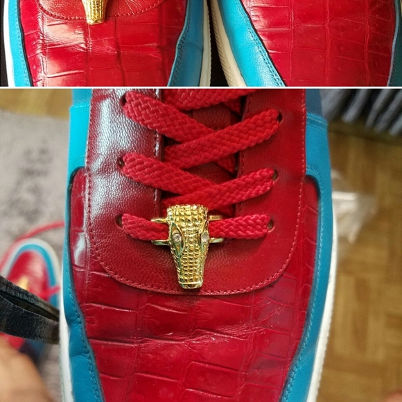 🔵🔴 Belvedere men casual sneakers 🔴🔵 - Picture 5 of 8